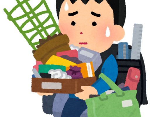 school syuugyoushiki nimotsu boy