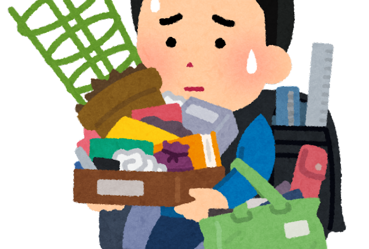 school syuugyoushiki nimotsu boy