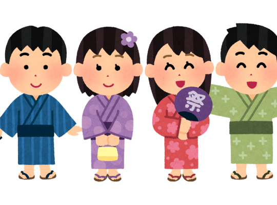 yukata kids group