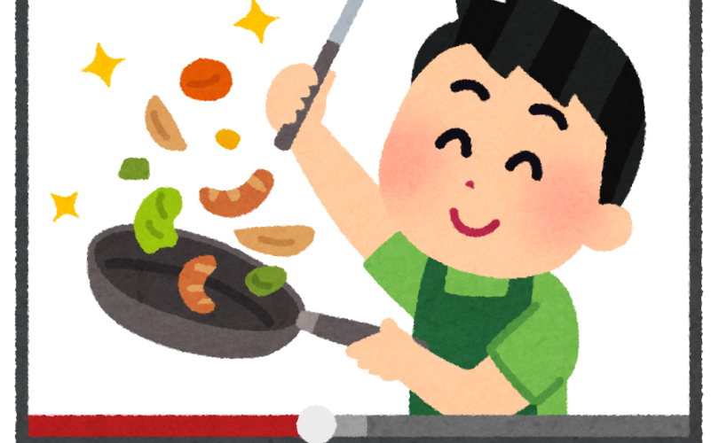 video cooking man