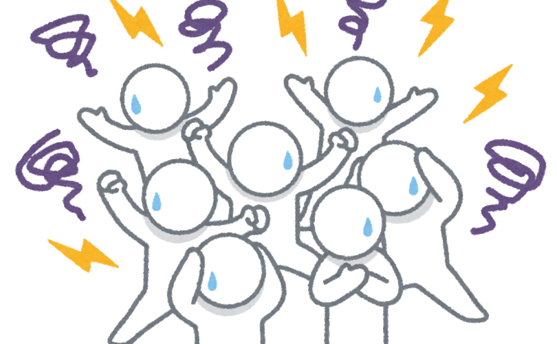 【每日學1個日文形容詞】な形容詞的【闇雲】